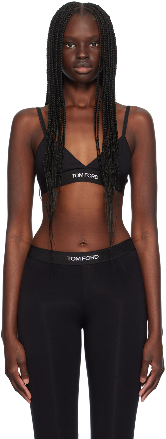 TOM FORD Black Modal Signature Bra