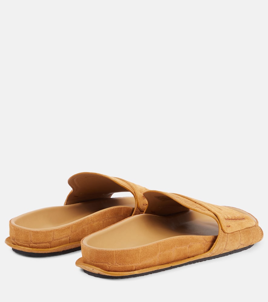 Jacquemus Mocassin suede slides