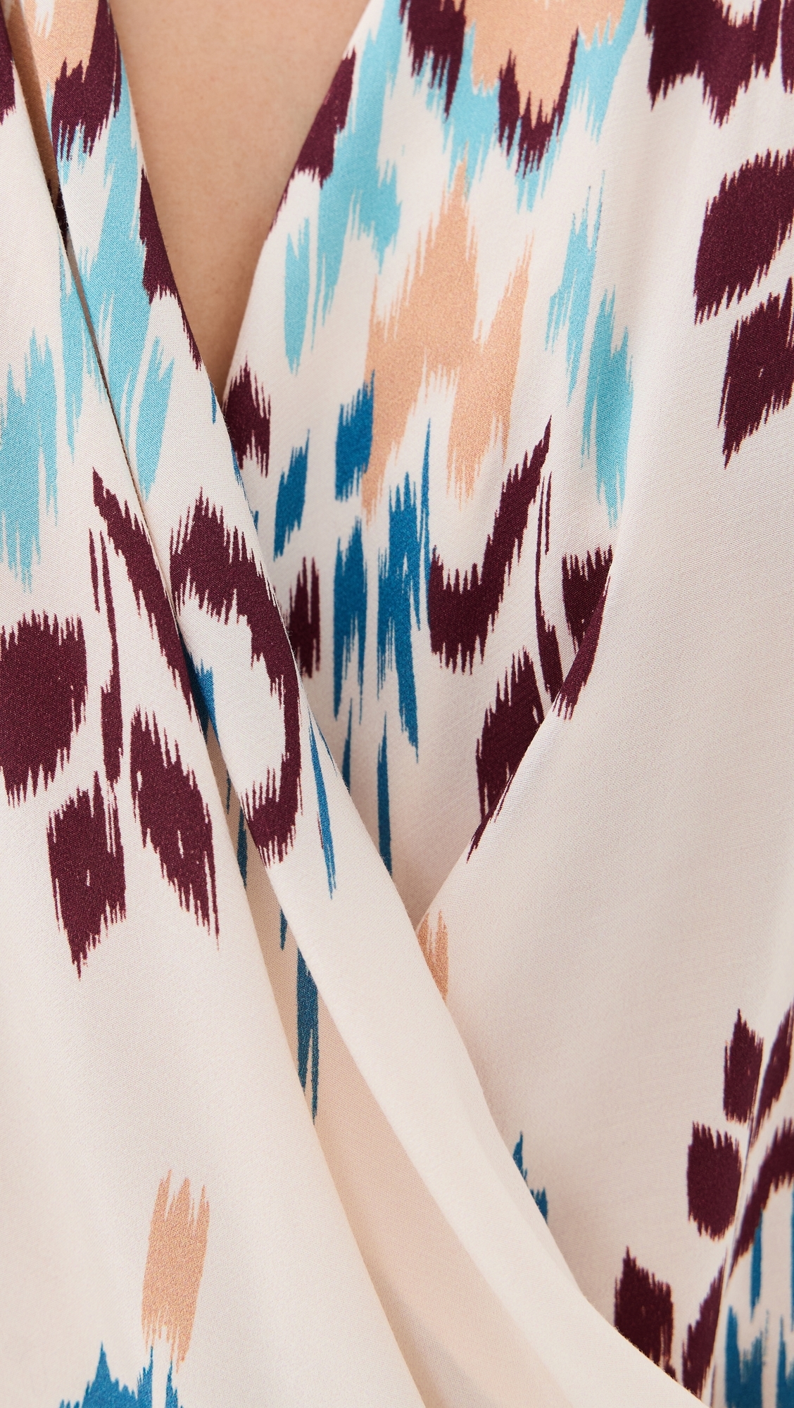 Jocelyn Top Mirage Ikat Biscotti Beige