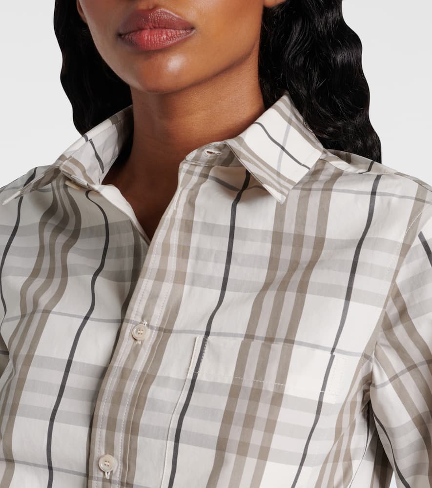 Check cotton shirt