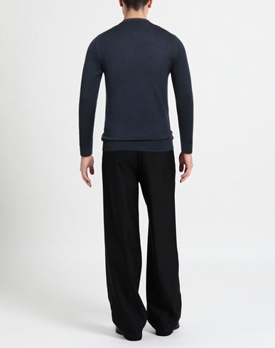 Man Sweater Midnight blue Size 36 Merino Wool