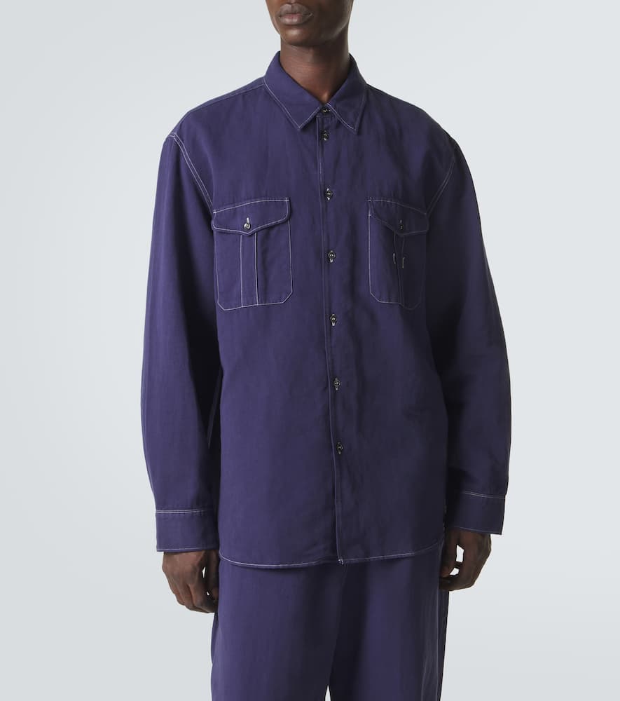 Louro cotton and linen shirt