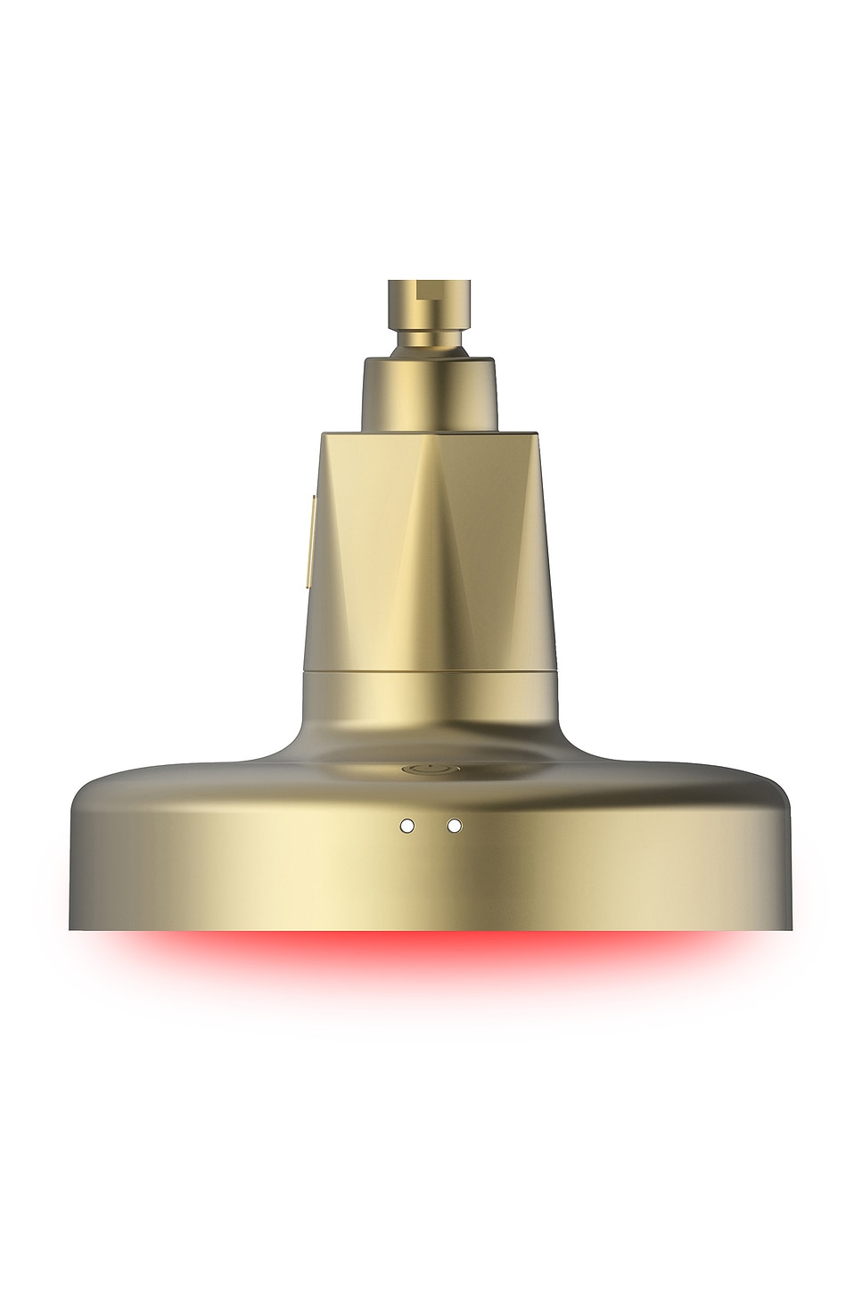 HigherDOSE Red Light Shower Filter in Metallic Gold