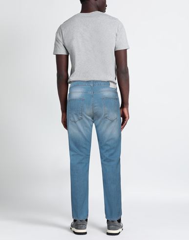 Man Jeans Blue Size 30 Cotton, Elastomultiester, Elastane