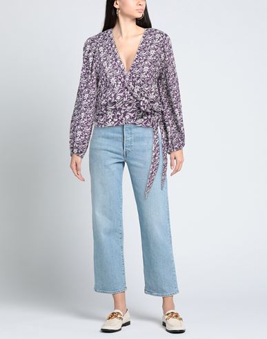 Woman Top Dark purple