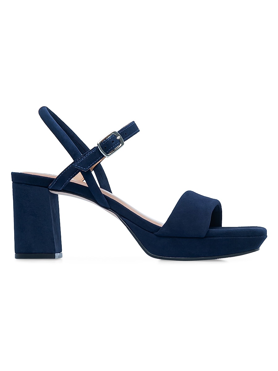 Women's Canto Platform Heeled Sandals - Dark Navy