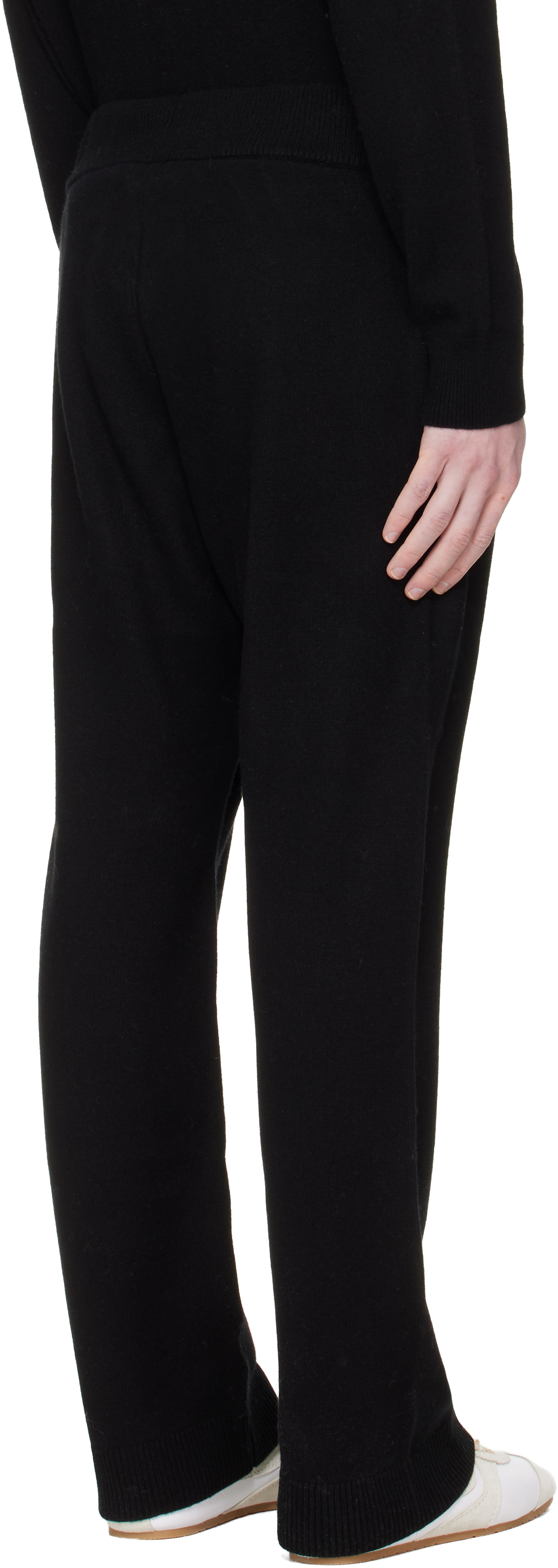 Black Knit Lounge Pants