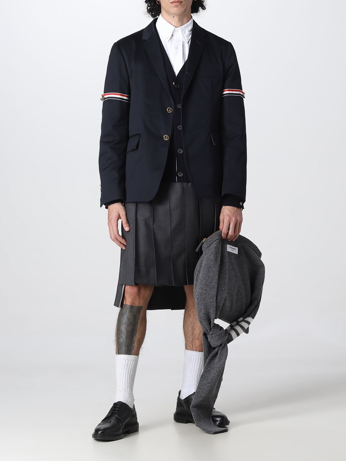 Sweater Men color Navy