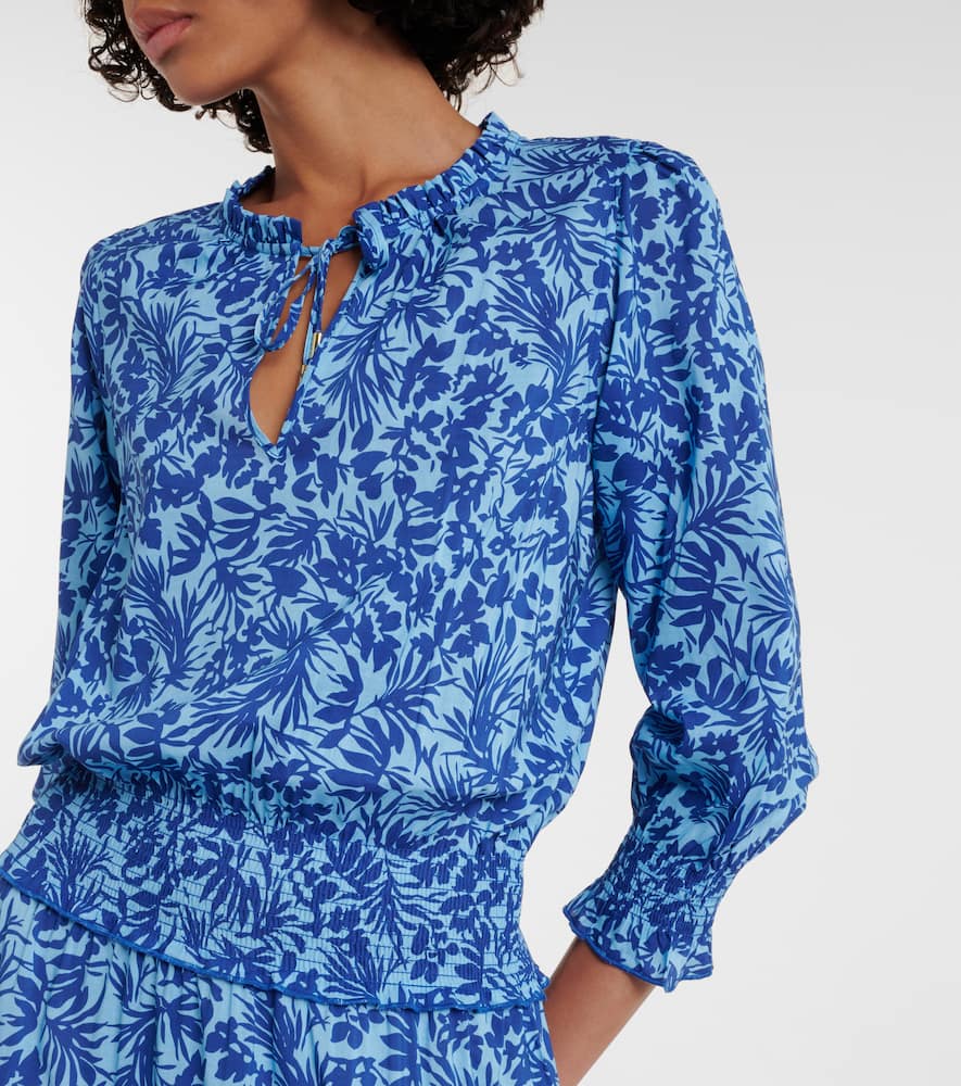 La Marquet cotton-blend maxi dress