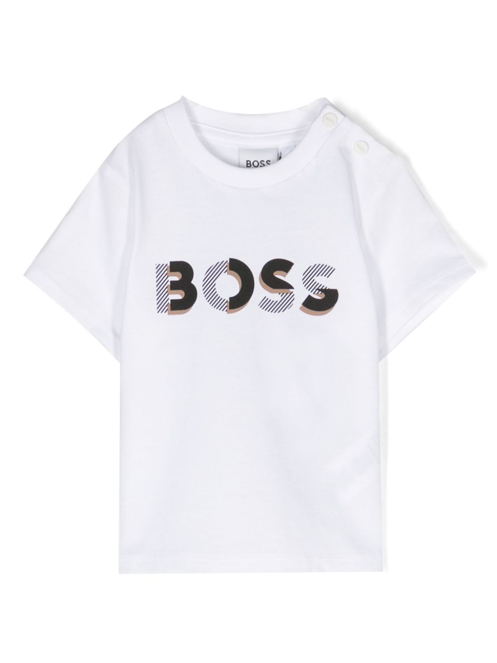 Logo-print cotton T-shirt - White