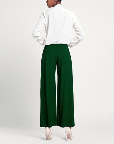 Labo. art Woman Pants Green Size 2 Cotton, Elastane