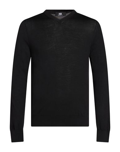 Man Sweater Black Size 36 Merino Wool