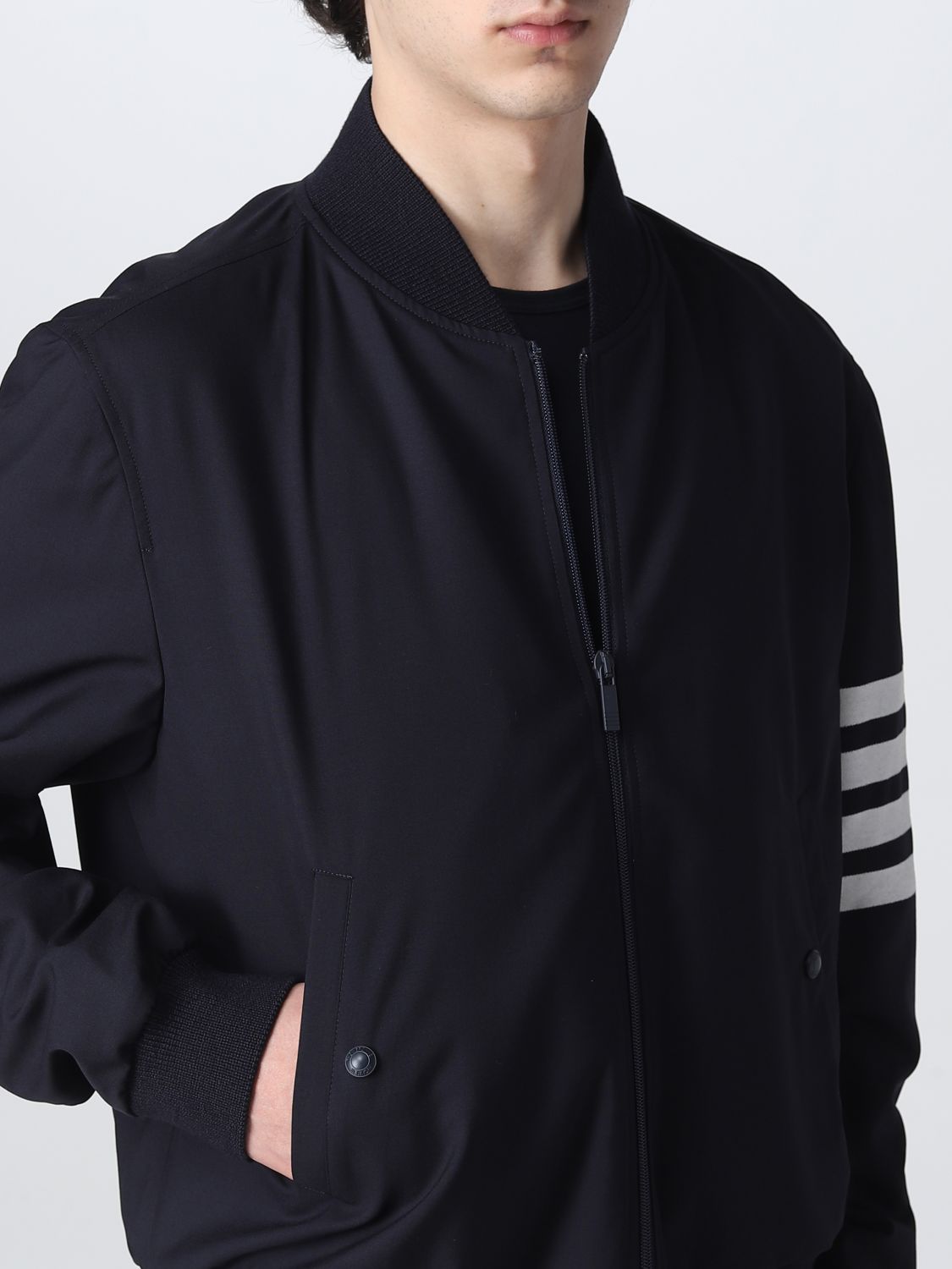 Jacket Men color Blue