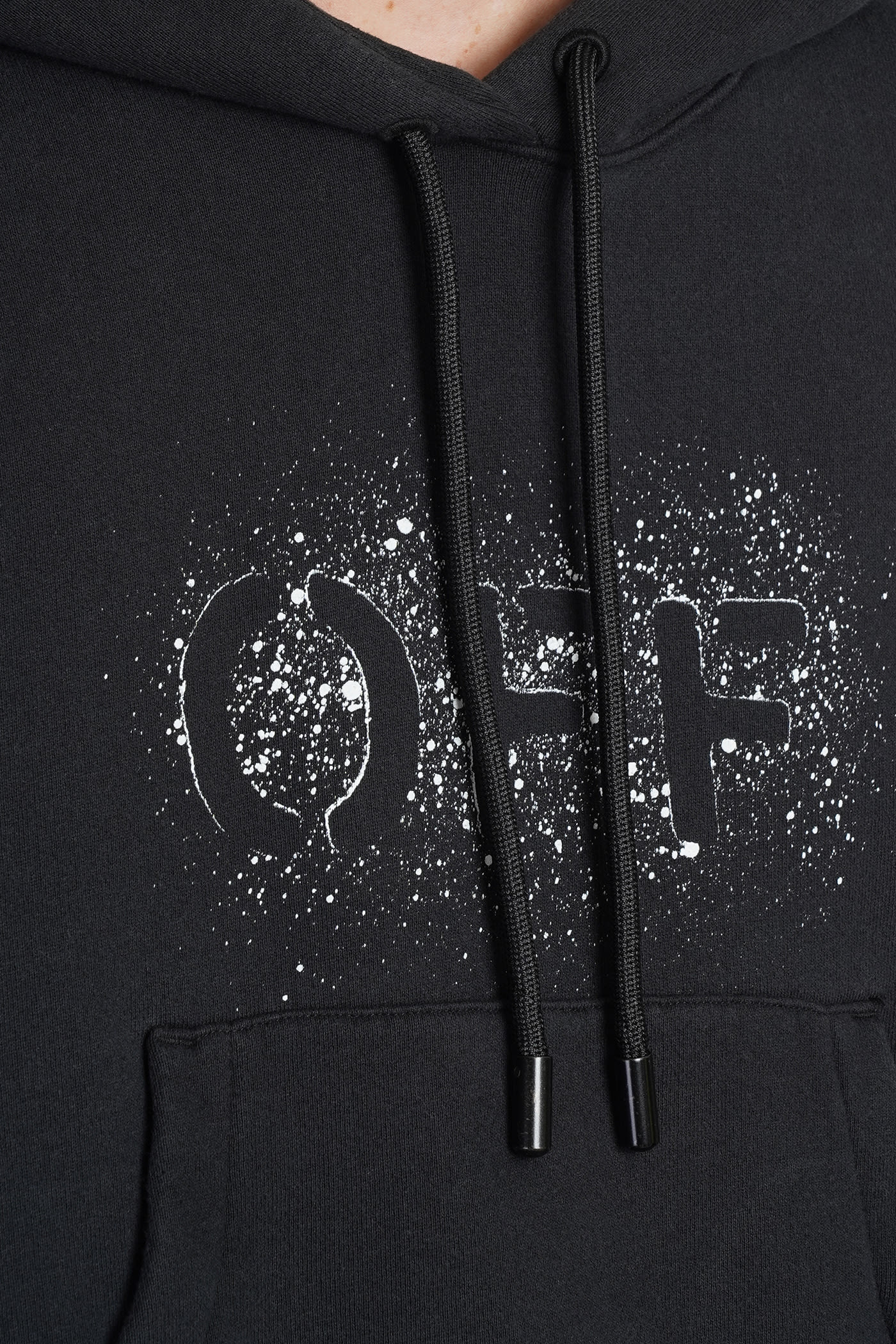 Sweatshirt In Black Cotton
