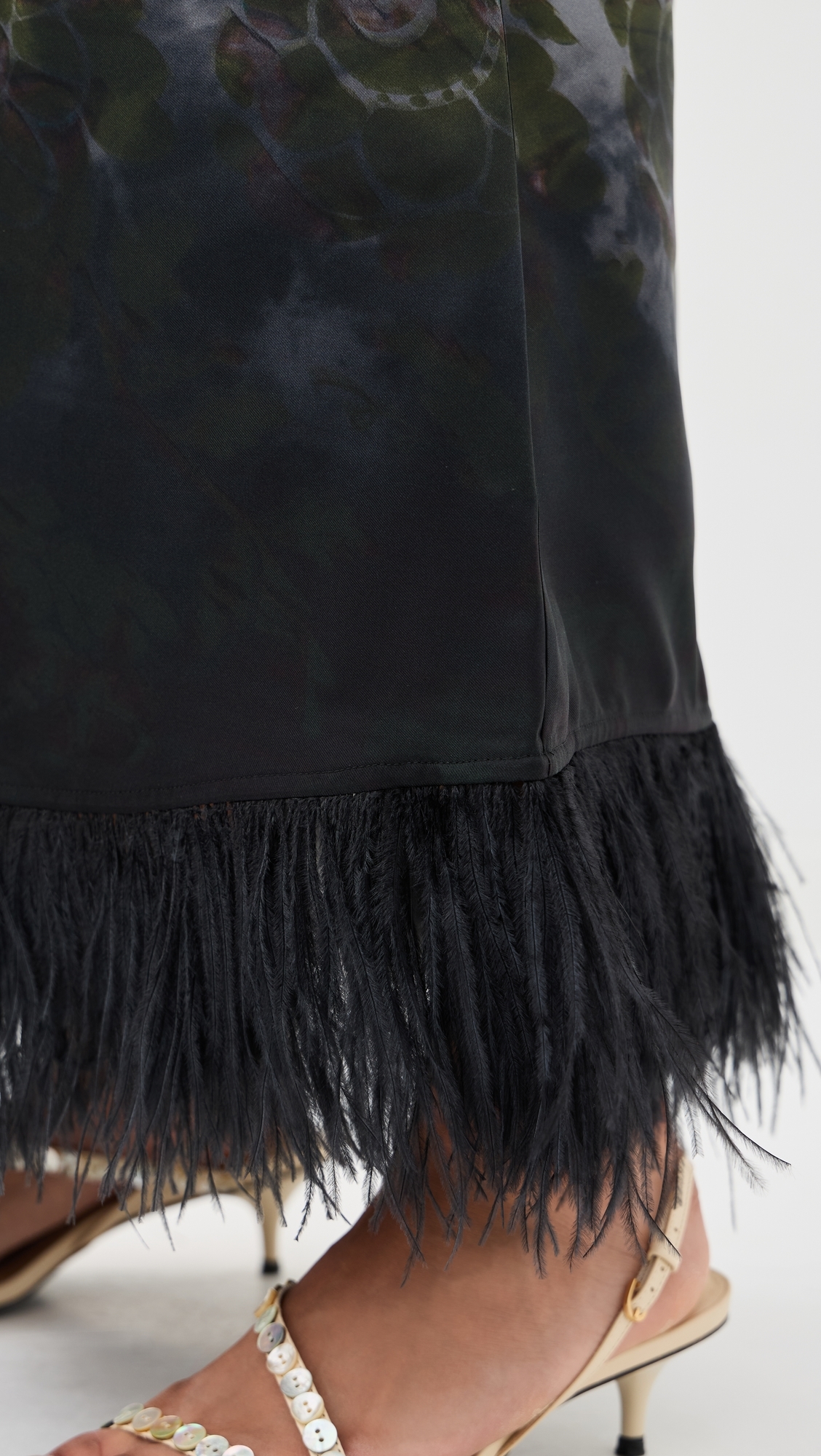 Swing Dress Oasis Ombre Placee Black