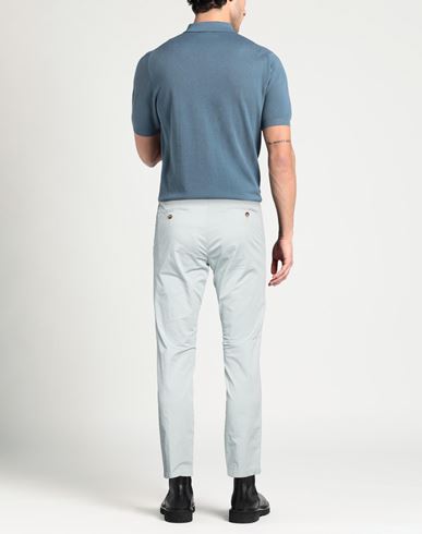 Man Pants Light grey Size 36 Cotton, Elastane