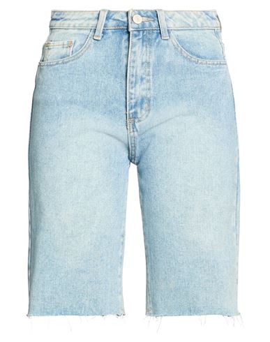 Odì Odì Woman Denim shorts Blue Size S Cotton, Polyester