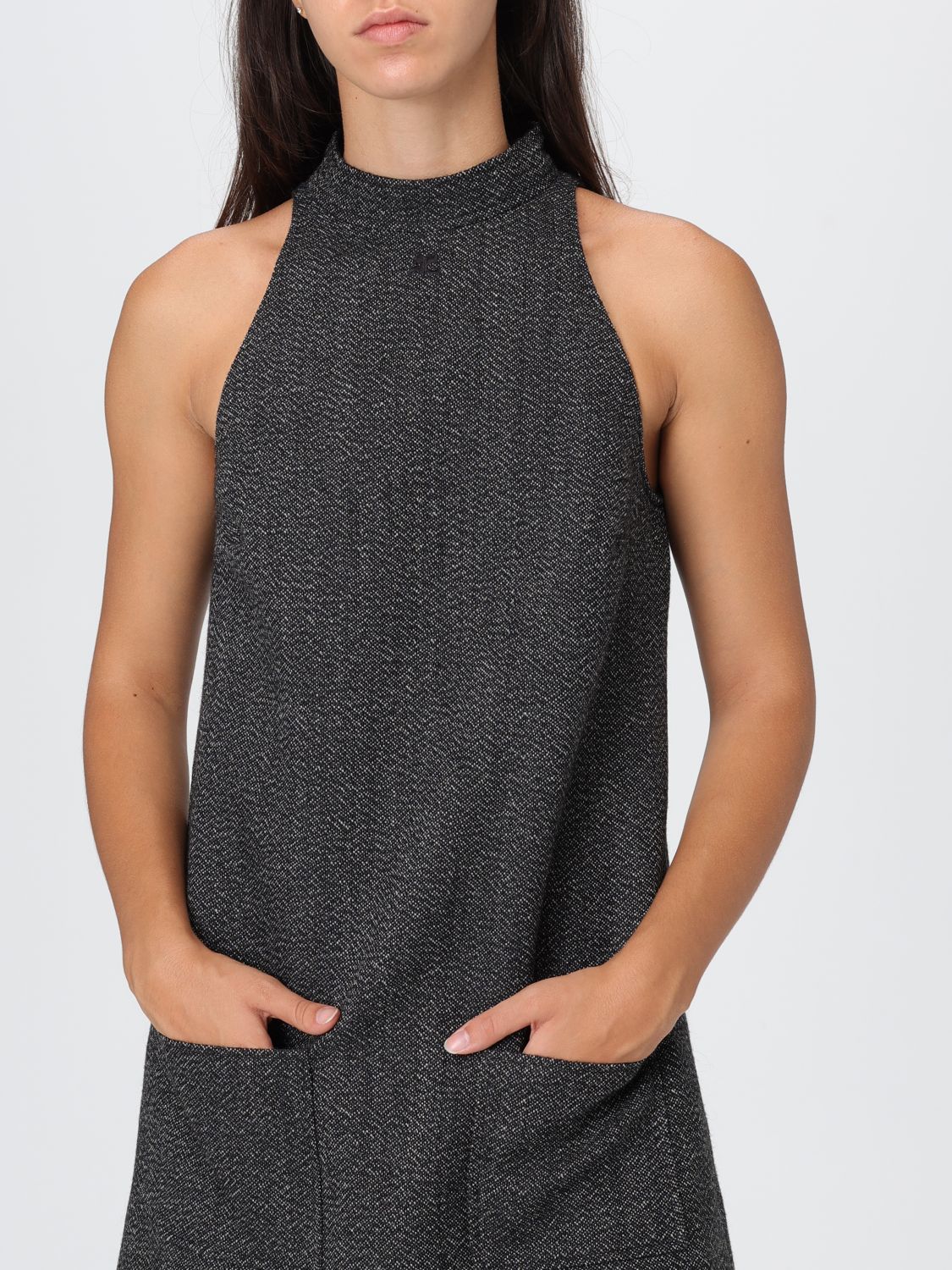 Dress COURRÈGES Woman color Black