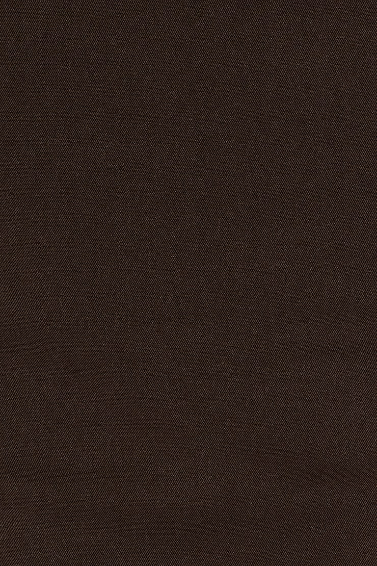 Twill Handkerchief Top - Brown - Women Clothing
