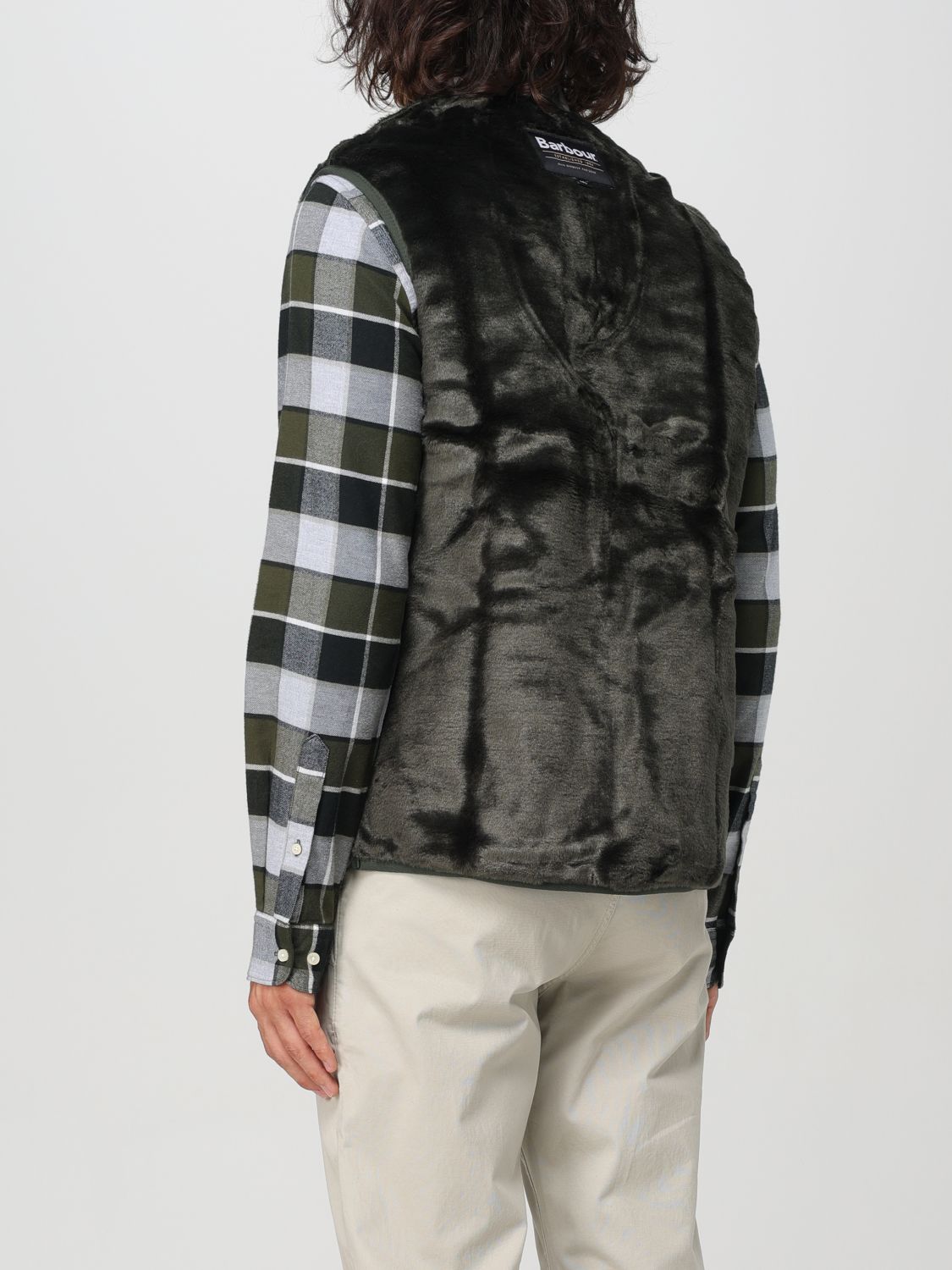 Suit Vest Men color Green