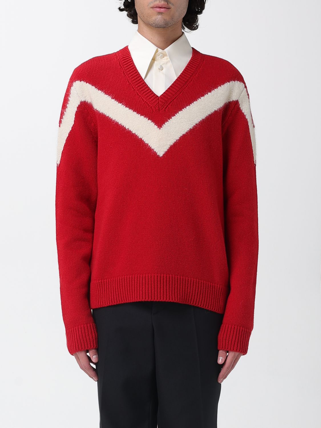 Sweater Men color Ivory