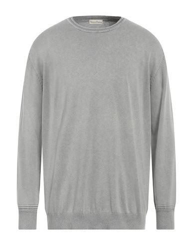 Cashmere Company Man Sweater Grey Size 48 Cotton, Linen