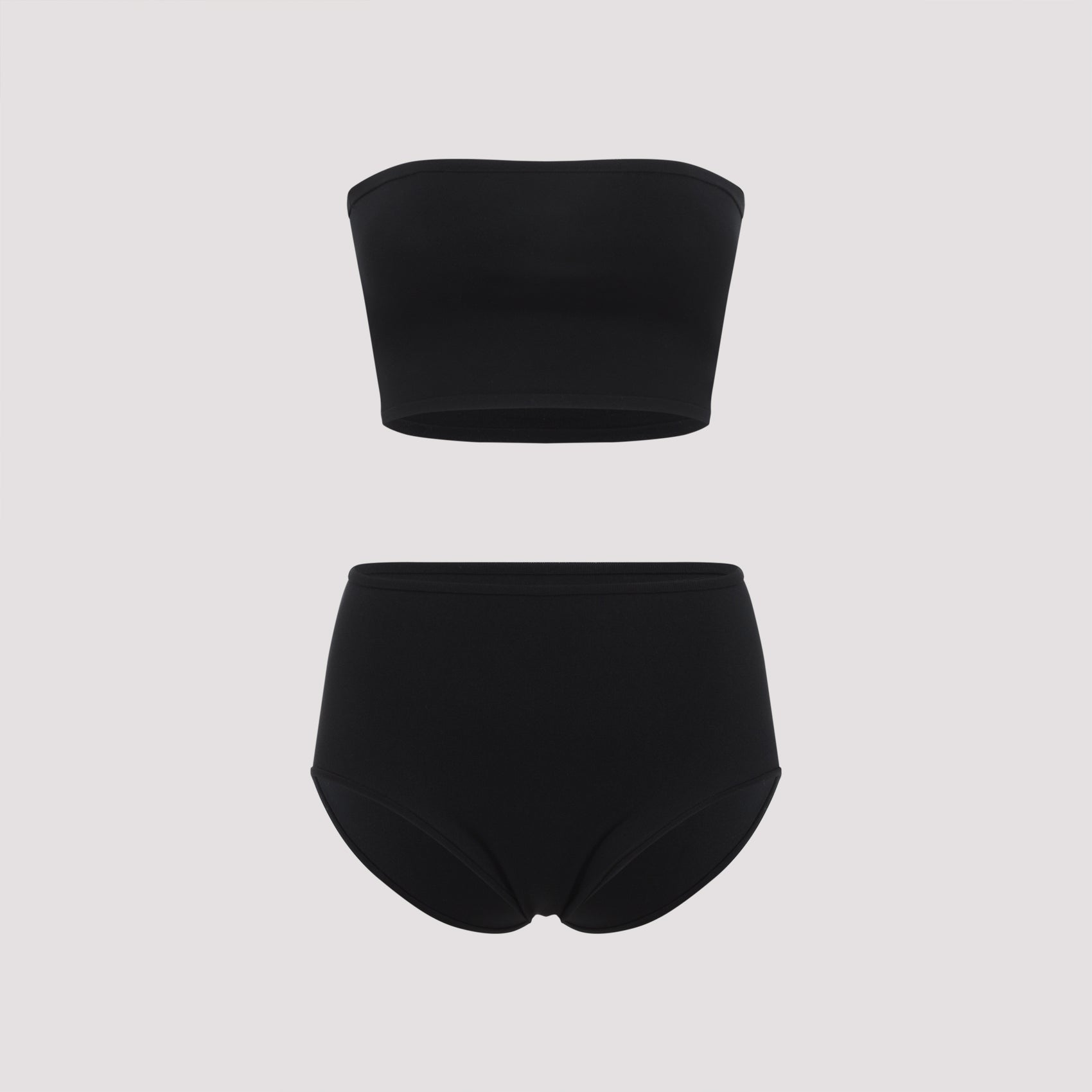 Azzedine Alaïa SECOND-SKIN KNIT LINGERIE SET