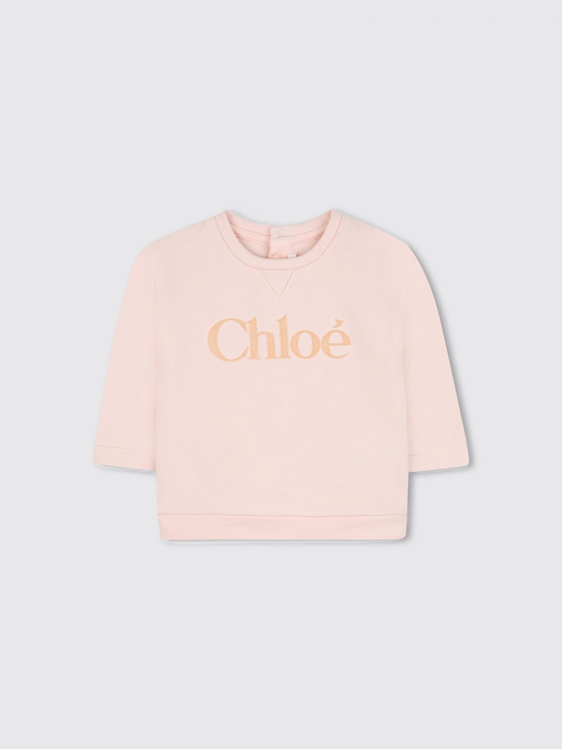 Sweater CHLOÉ Kids color Pink