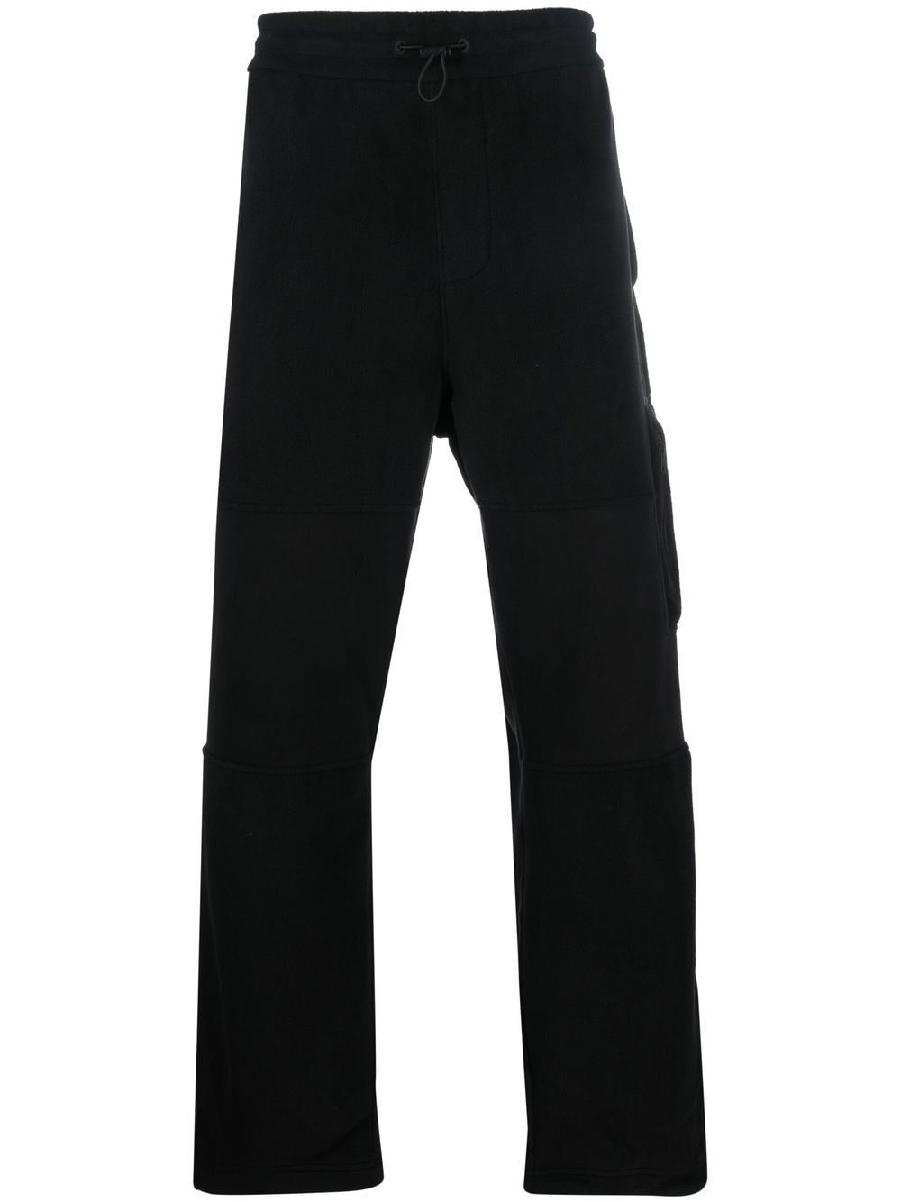Fleece cargo trousers - Black