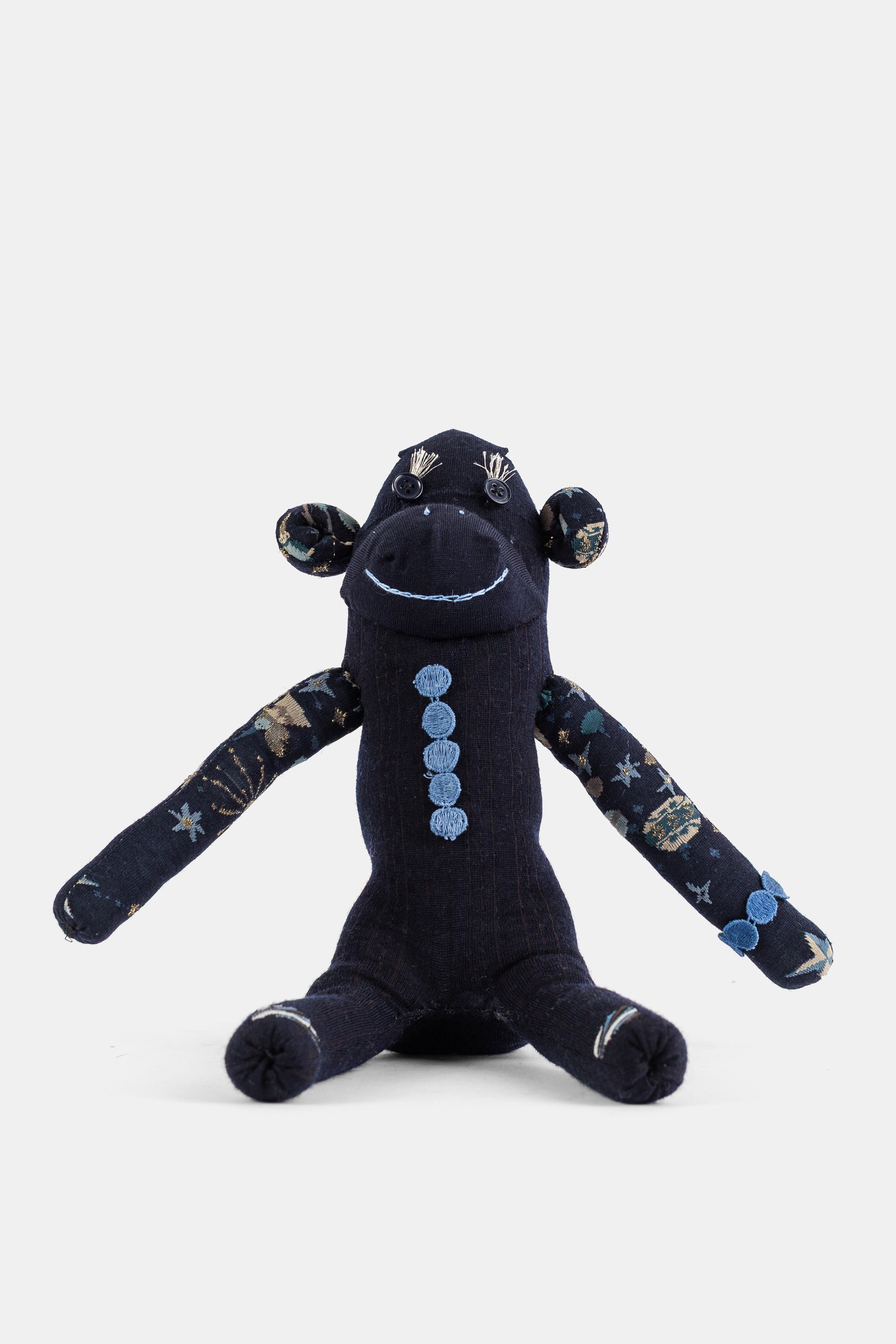 Sock Knit Doll Navy Mix