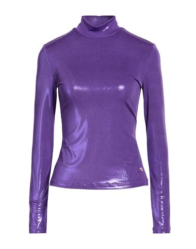 Woman Top Purple Size 0 Polyester, Elastane