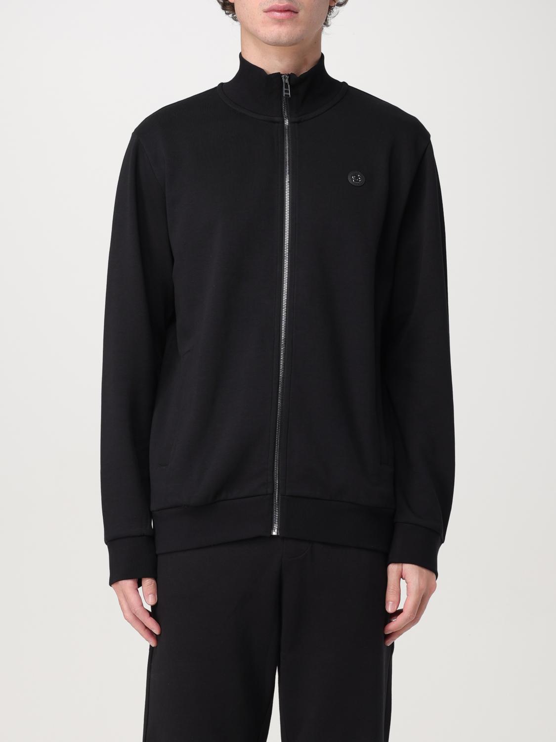 Sweatshirt Men color Black