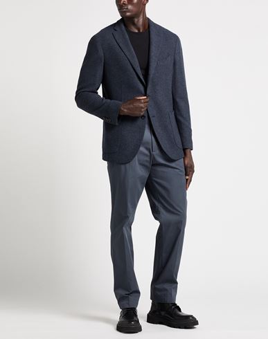 Man Blazer Navy Size 42 Wool, Cashmere