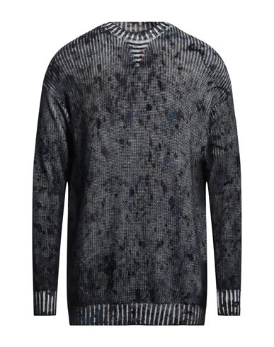 Man Sweater Midnight blue Size S Cotton