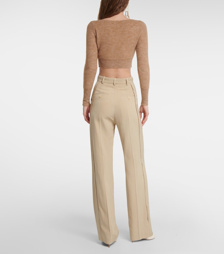 Le Cardigan Alzou mohair-blend cardigan