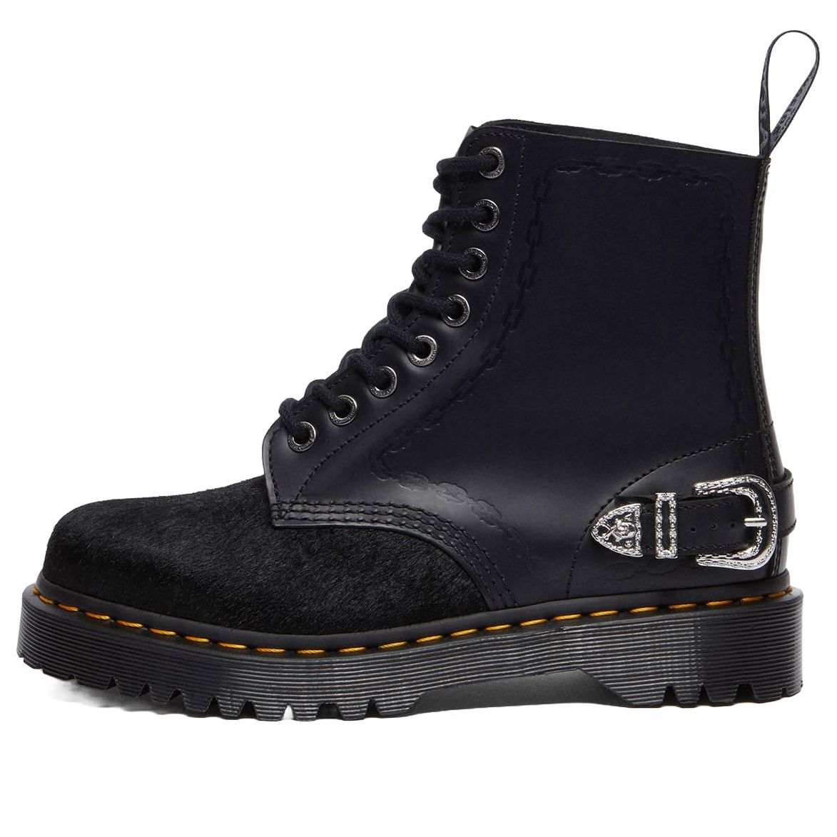 X The Great Frog 1460 Boots 'Black'
