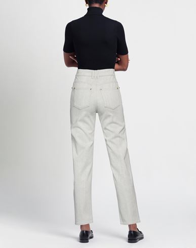 Woman Jeans Blue Size 8 Cotton, Elastane