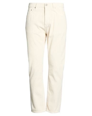 Man Pants Ivory Size 34 Cotton