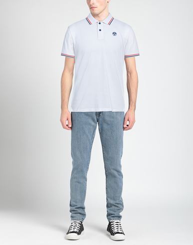 Man Polo shirt White