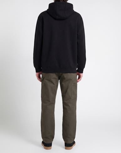Man Sweatshirt Black Size XL Cotton, Polyacrylic