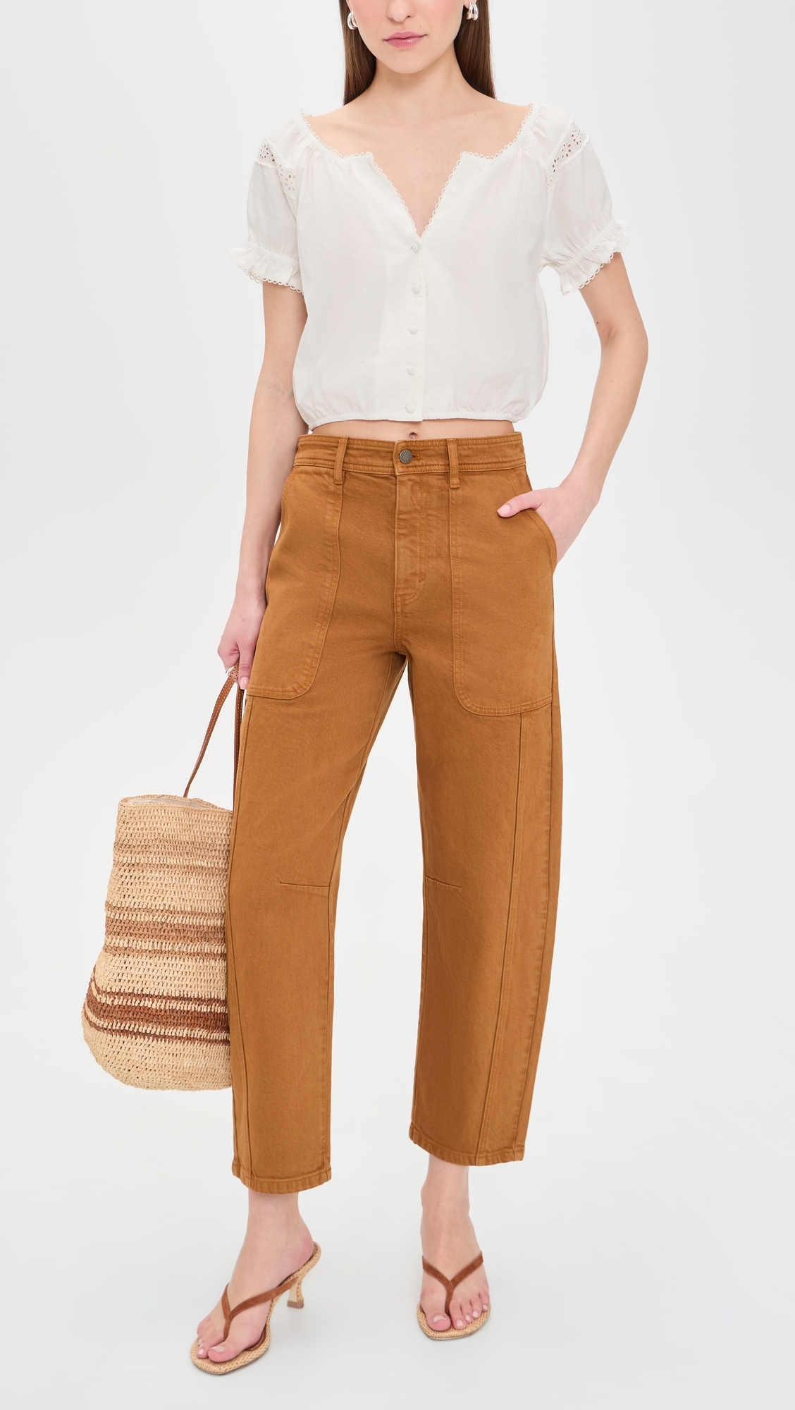 Meade Pants Golden Brown