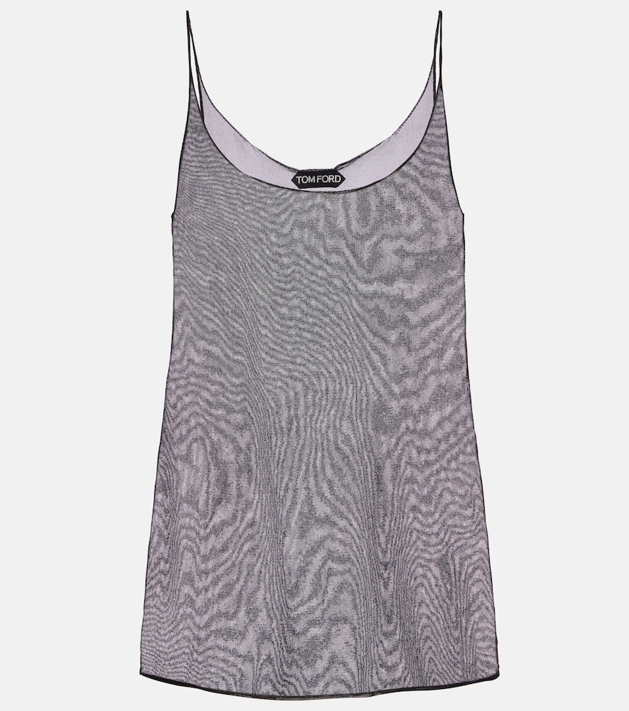 Knitted sheer camisole