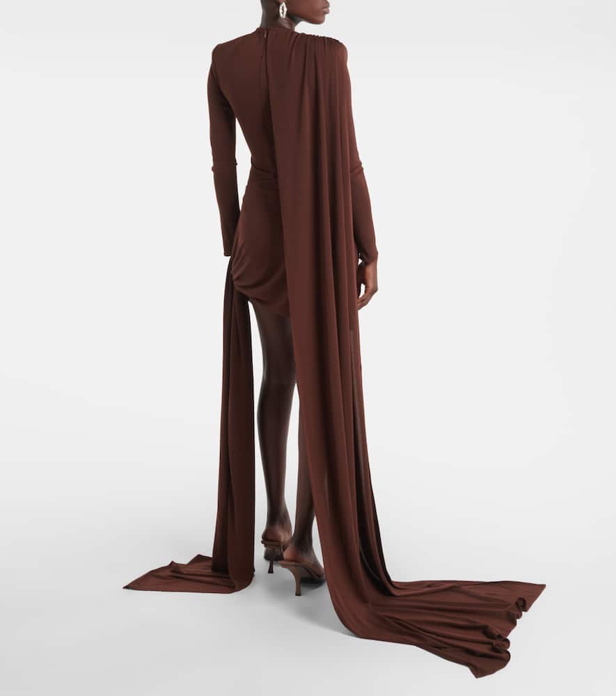 Venus draped minidress