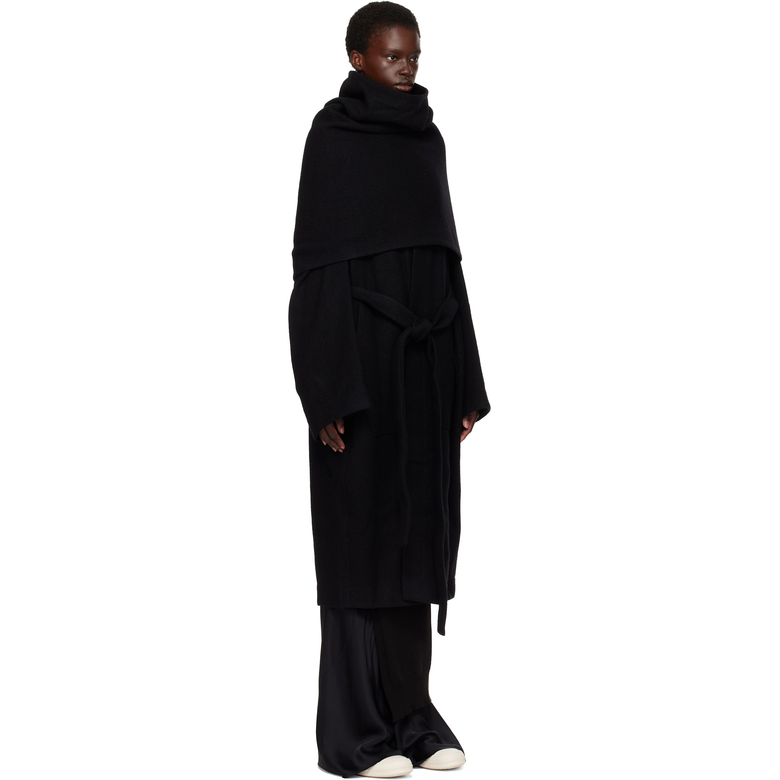 Black Tower Dagger Robe Coat