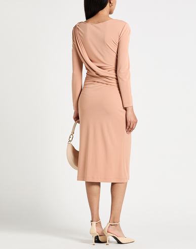 Woman Midi dress Blush Size 6 Viscose