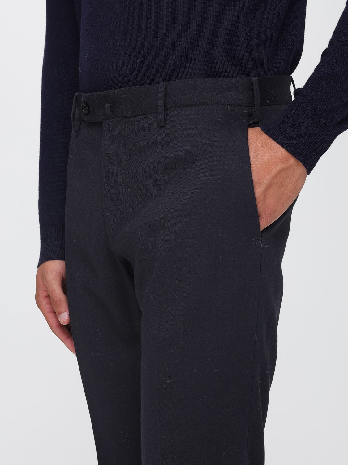 Pants Men color Blue