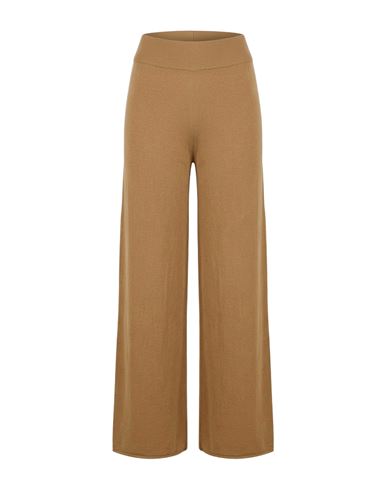 Woman Pants Camel Size 6 Merino Wool
