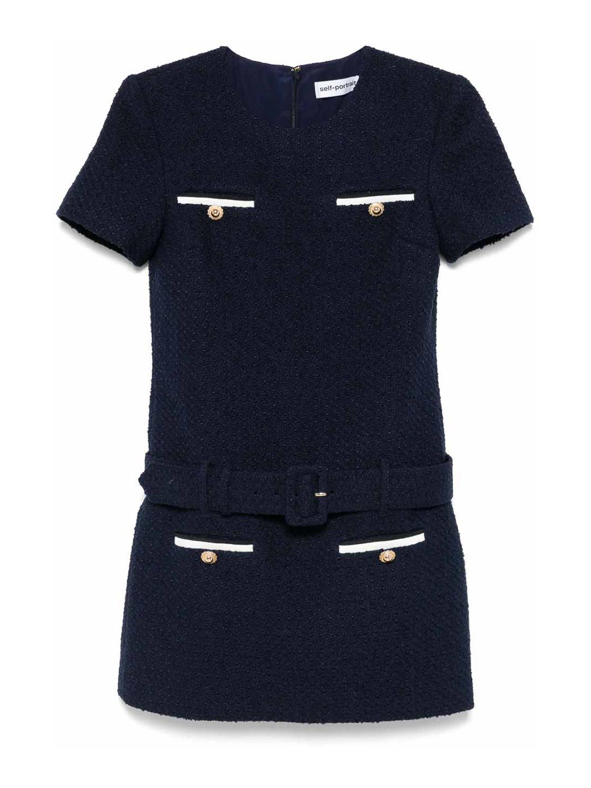Boucle Mini Dress