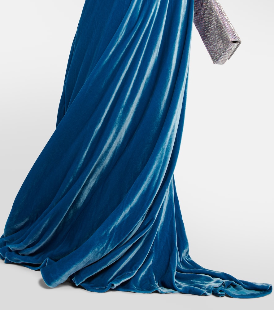 Costarellos Velvet gown