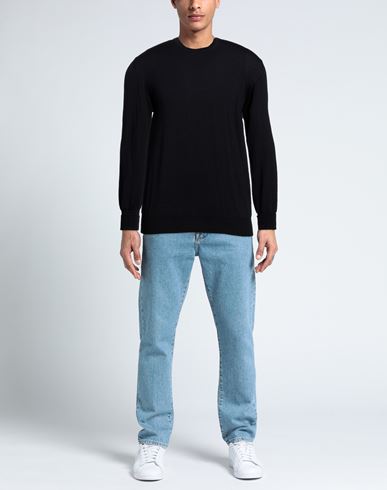 Man Sweater Midnight blue Size 36 Merino Wool